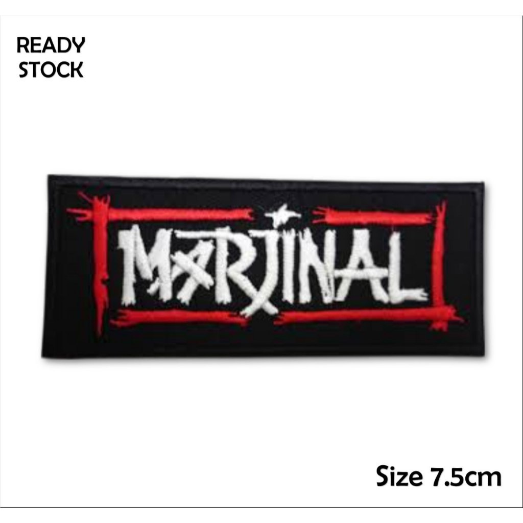 EMBLEM PATCH BORDIR MARJINAL BEST QUALITY - BDS