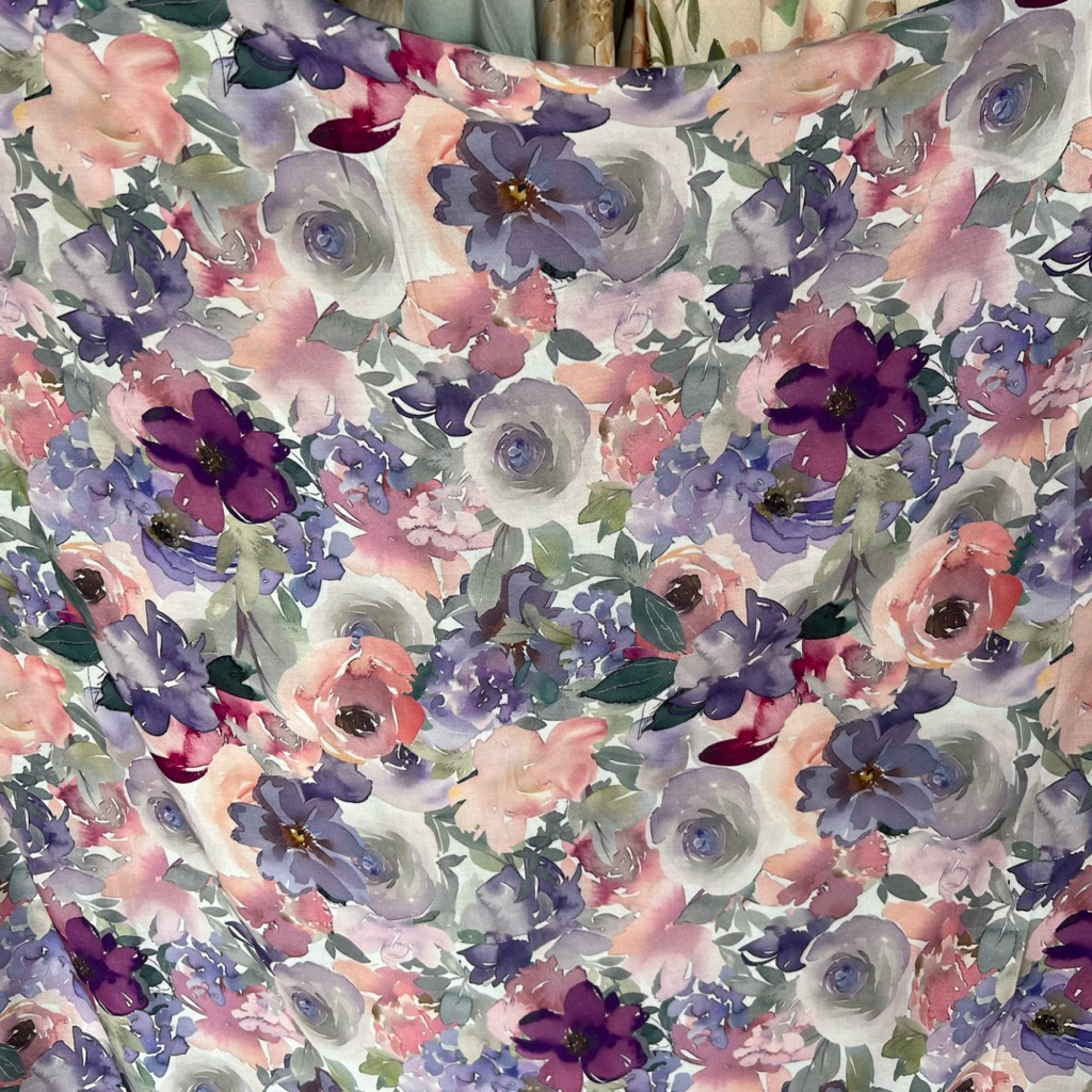 Kain Katun Rayon Viscose Premium | katun rayon | rayon motif | Rayon premium | Daster | Kemeja | Piy