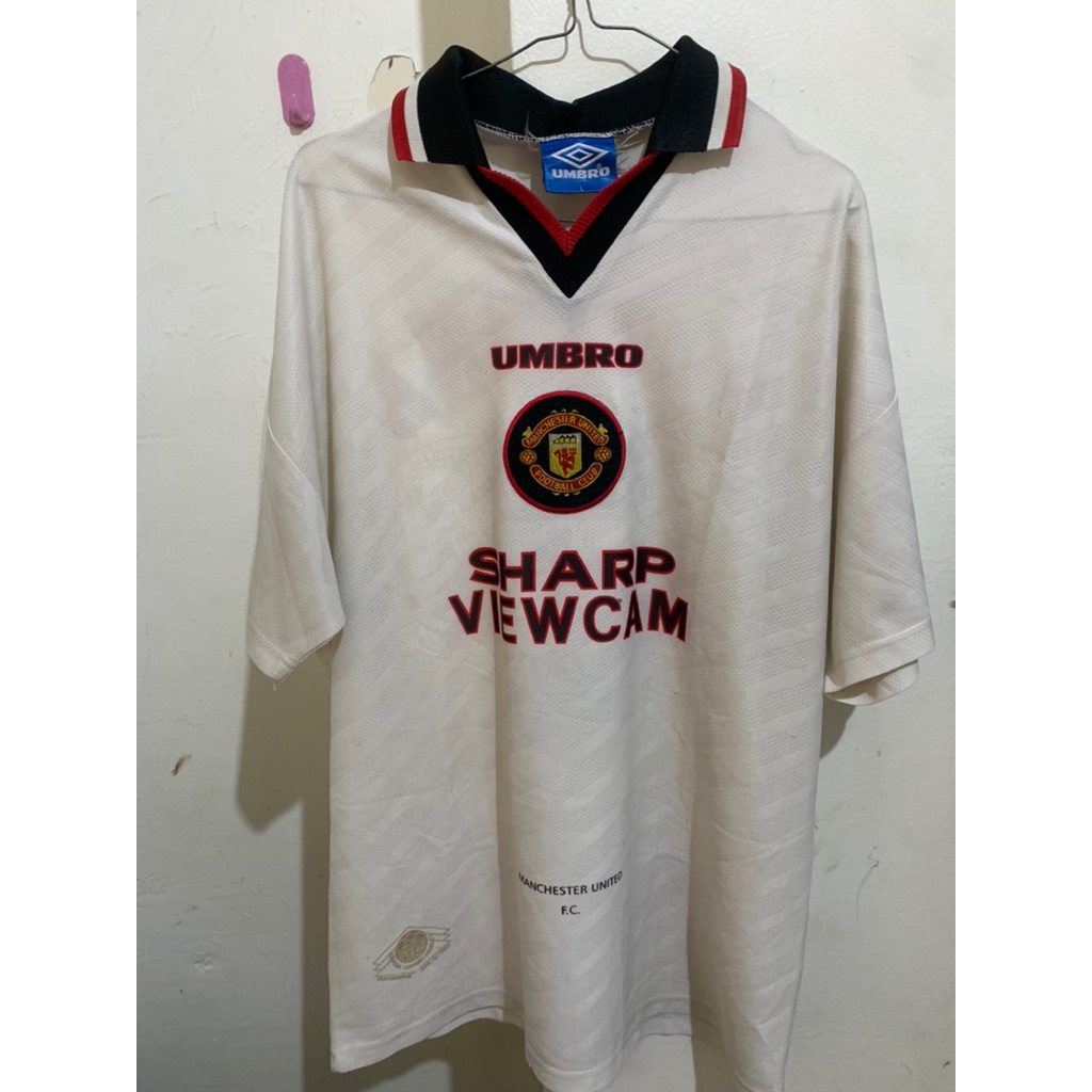 Jersey Umbro Manchester United Cobra 1996/1997 Away NNS 7 Cantona (RARE)