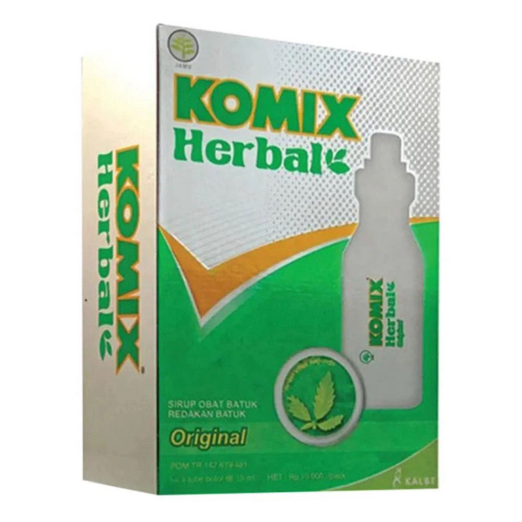 Komix Herbal 15ml - Obat Batuk Komix Herbal