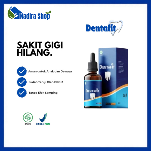 Dentafit Obat Sakit Gigi Instan Untuk Gigi Berlubang Dewasa Dan Anak 10ml
