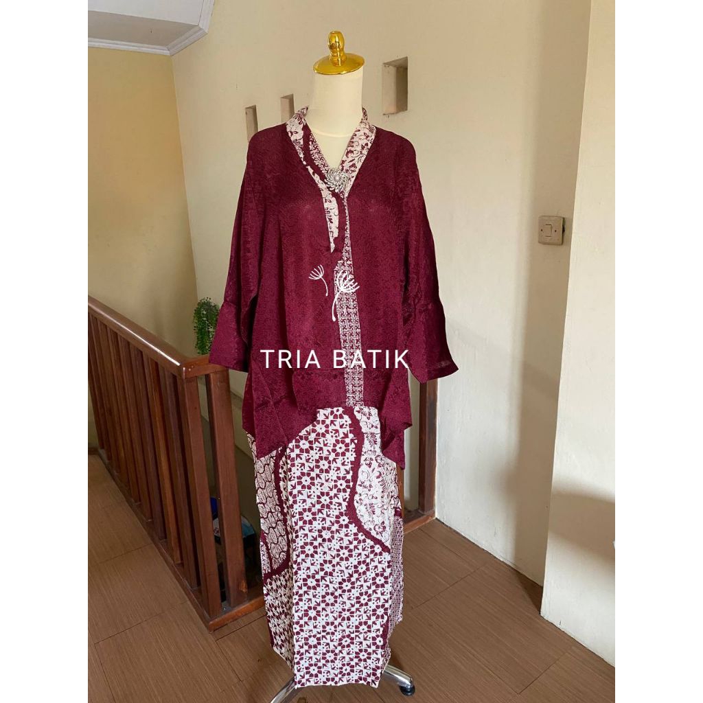 TRIA BATIK • ONESET AYYA VISCOSE | ATASAN VISCOSE | ROK BAWAHAN VISCOSE | BATIK PULAUAN
