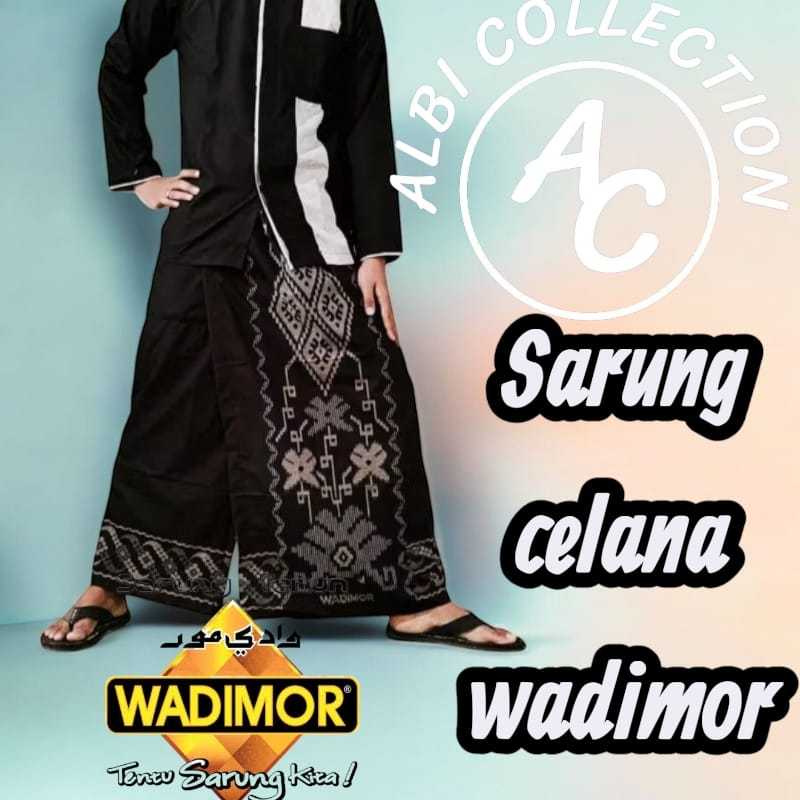 SARUNG CELANA WADIMOR DEWASA santri/santriwati  Sarung Instan Pria Dewasa  Sarung Batik Pria  Dewasa