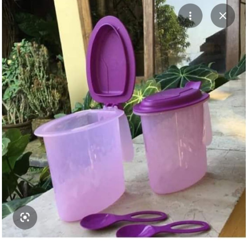 Tempat bumbu Tupperware Ungu