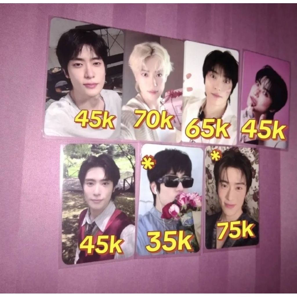 photocard official jaehyun nct 127, photocard J album, photocard jaehyun crismas, photocard jaehyun 