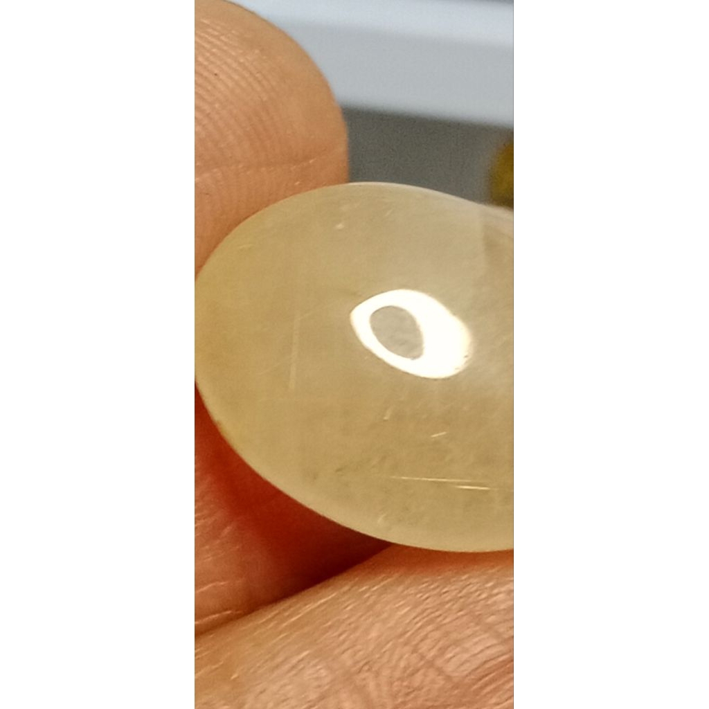 kecubung serat emas cendana  20 x 15 mm, kode 616