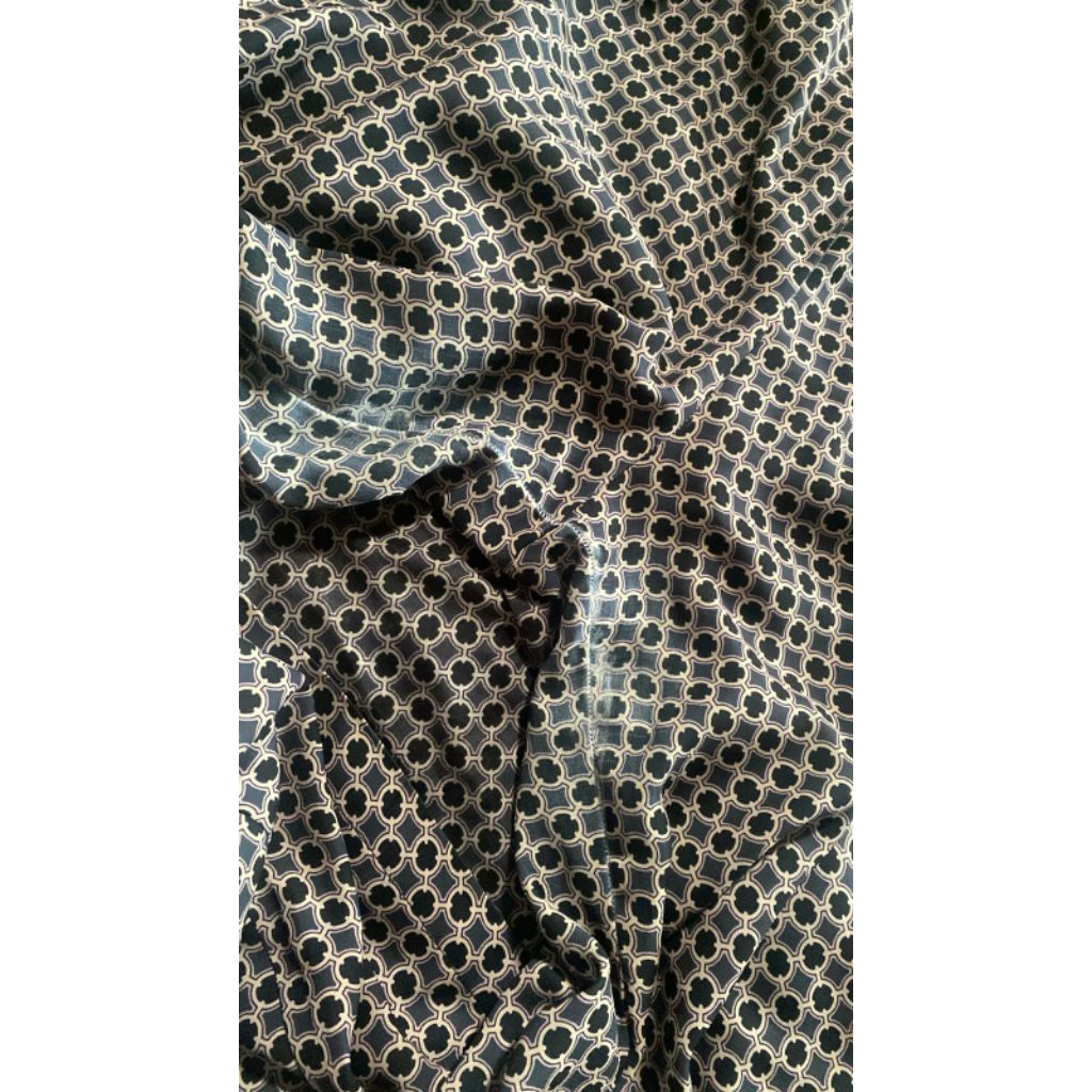 Benang Jarum BJ Into The Garden ITG One Set Black SetCel OneSet size M L Pants Setelan Celana IntoTh