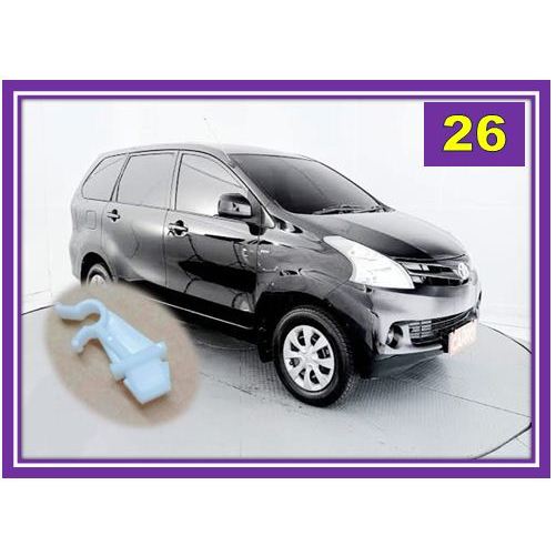 Dudukan tiang kap mesin avanza 2011 sampai 2014 / pegangan tiang kap mesin / klem tiang kap mesin