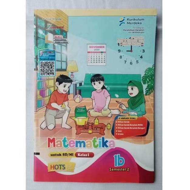 LKS SD/MI MATEMATIKA KELAS 1 SEMESTER 2 KURIKULUM MERDEKA