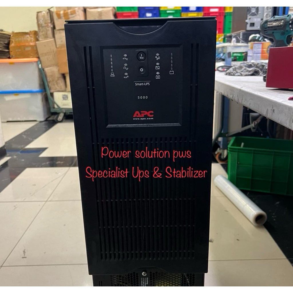 Ups Modif Apc smart Ups 5000VA / 4000Watt 48V DC Pakai 4bh Aki / Baterai 12V ( 4x 12V ) Ups Modifika