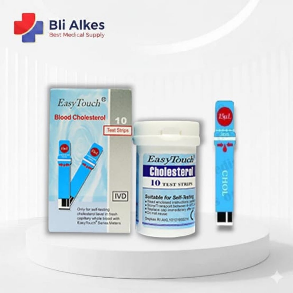 Strip Kolesterol Easy Touch Test Strip Kolestrol Refill Easy Touch Autocheck