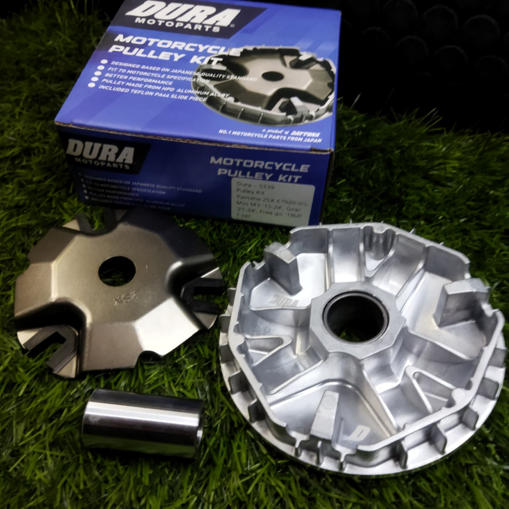 PULLEY SET RUMAH ROLLER MIO SPORTY FINO CARBU MIO SOUL /PULLY RUMAH ROLLER RACING MIO  DURA 5687 BY 