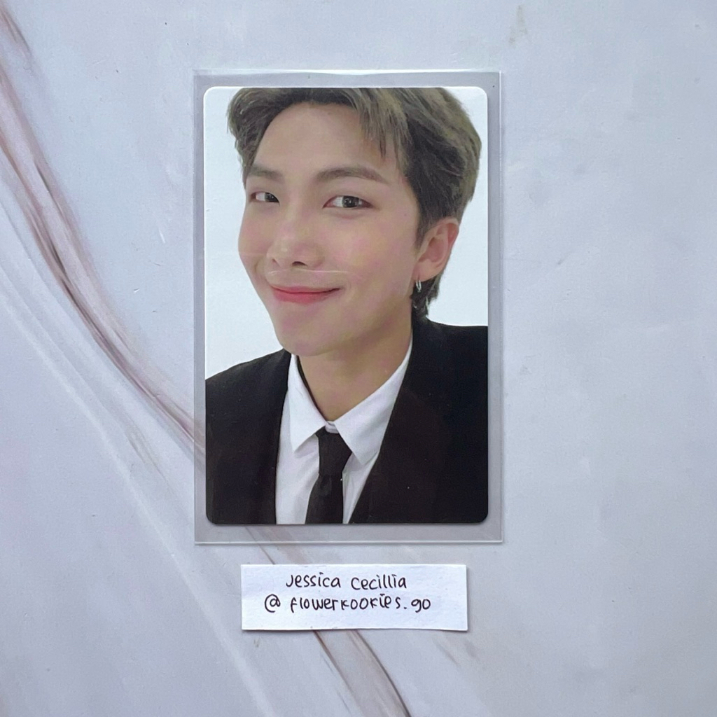 BTS RM NAMJOON MEMORIES 2020 DVD PC PHOTOCARD OFFICIAL