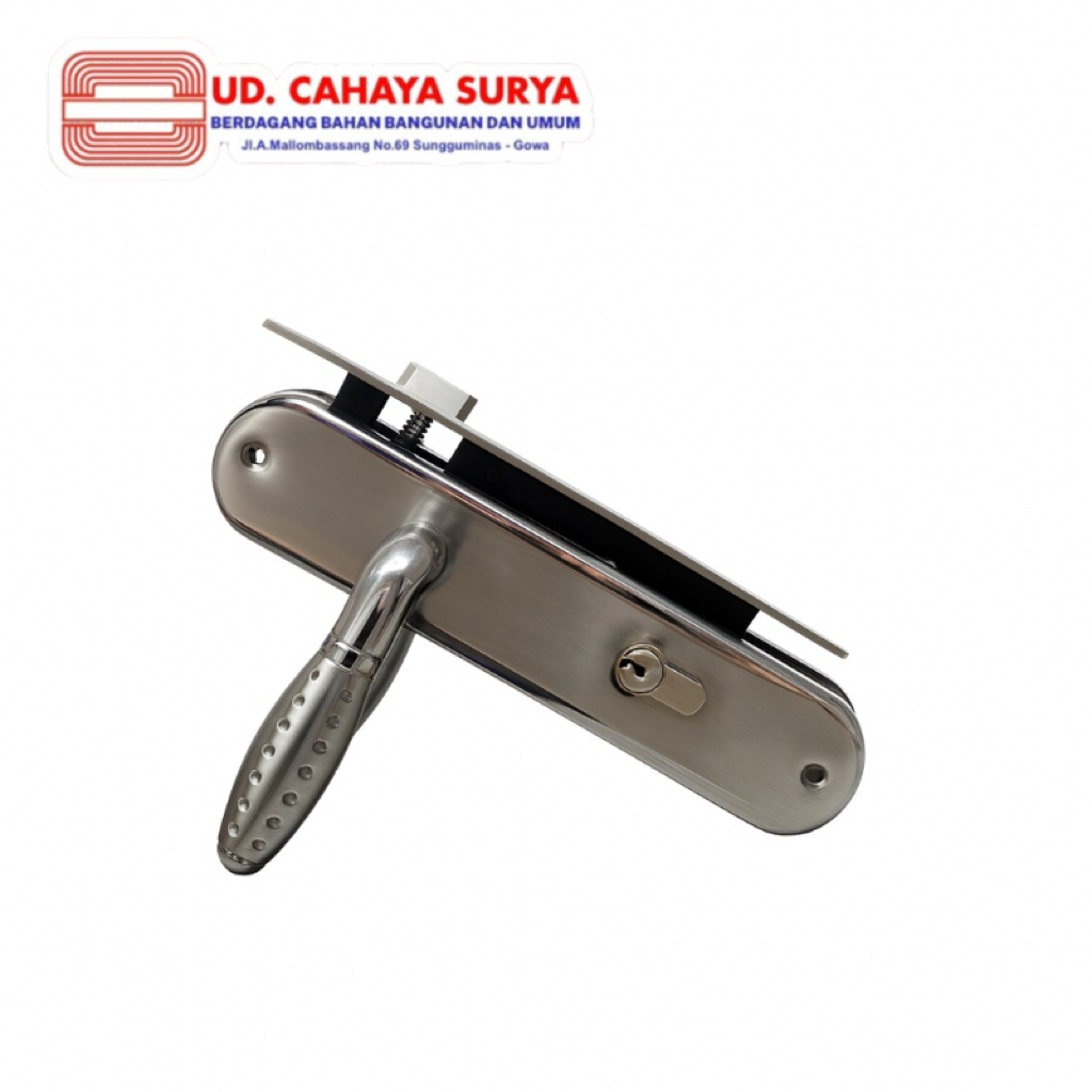 Kunci Pintu Rumah Stainless Bellucci Eagle Handle Modern + Kunci Silinder Anti Karat