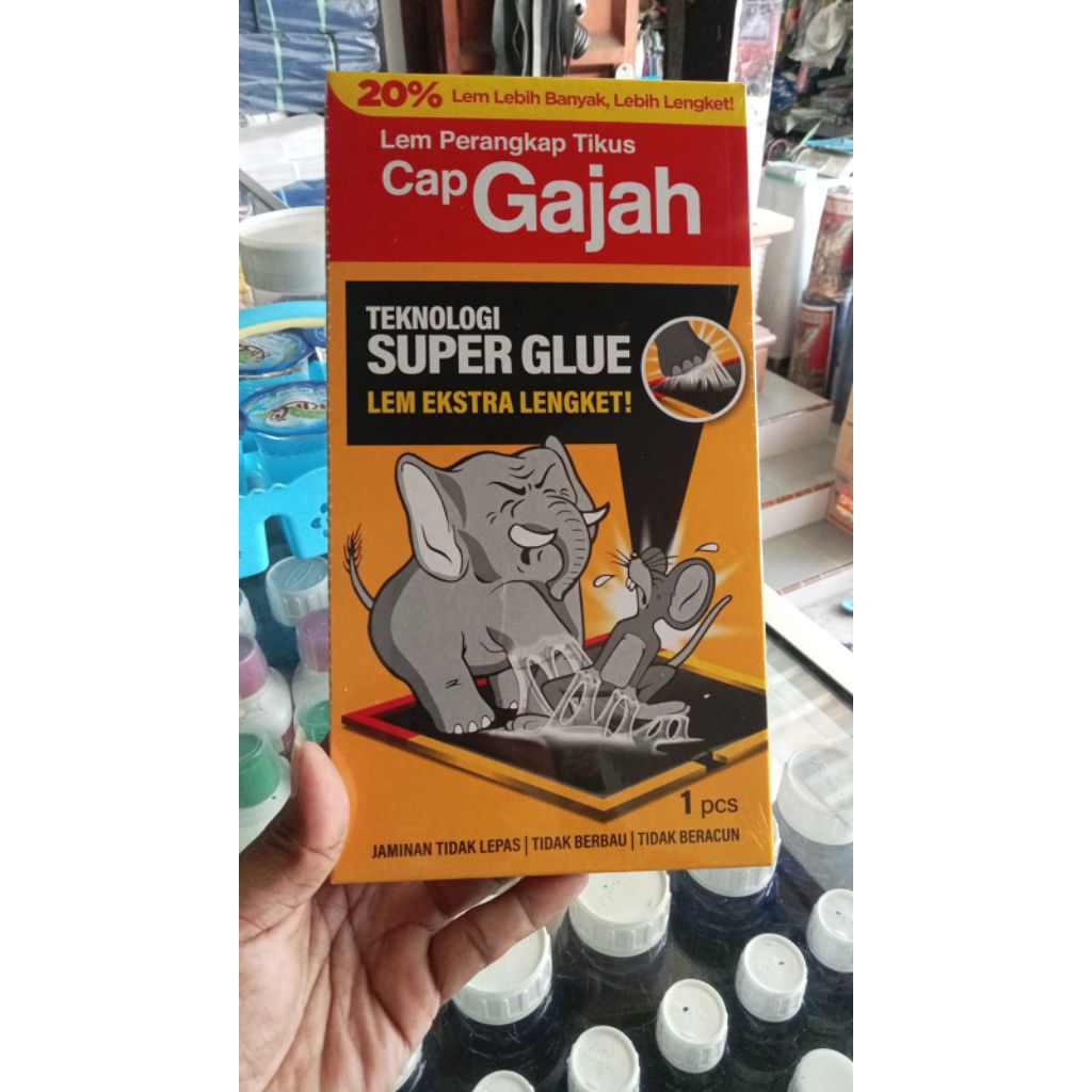 Cap Gajah Lem Perangkap Tikus Dan Hama