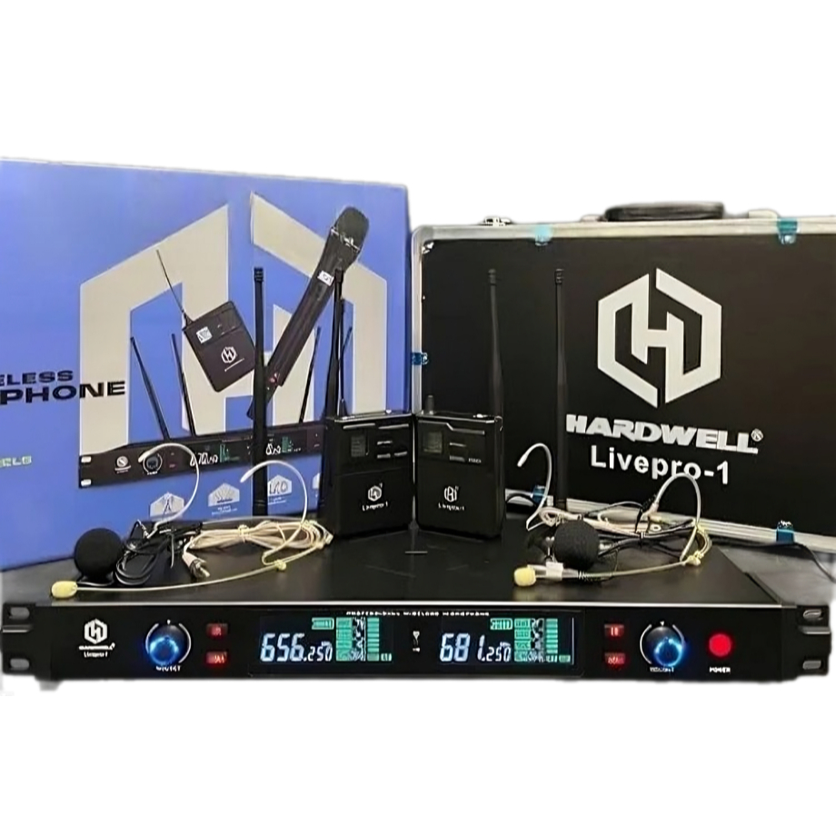 Mikrofon Wireless Hardwell LivePro 1L Clip-On Headset/Hardwell LivePro-1L/Mikrofon Hardwel LivePro1L