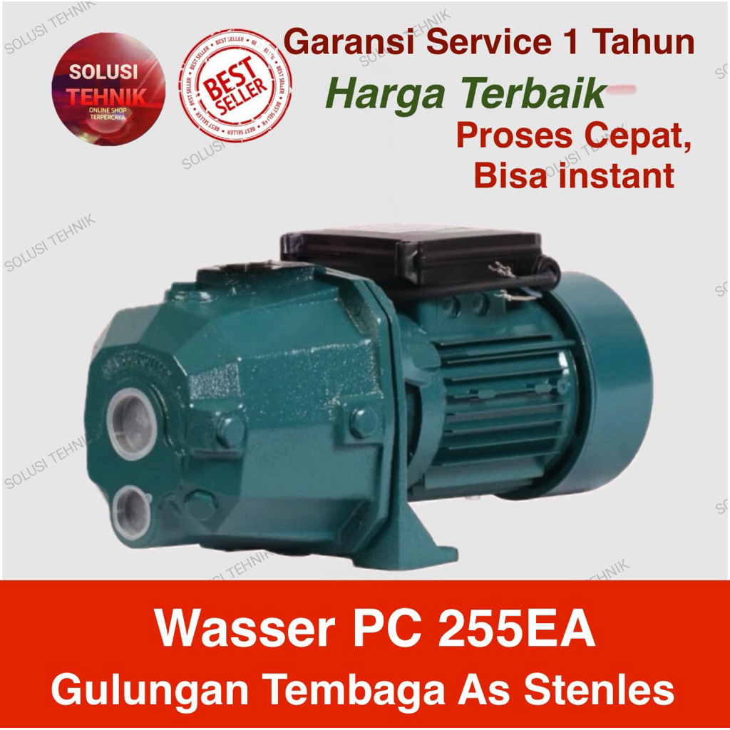 Mesin Pompa air Jetpump  Wasser PC 255EA Pompa Sumur Dalam
