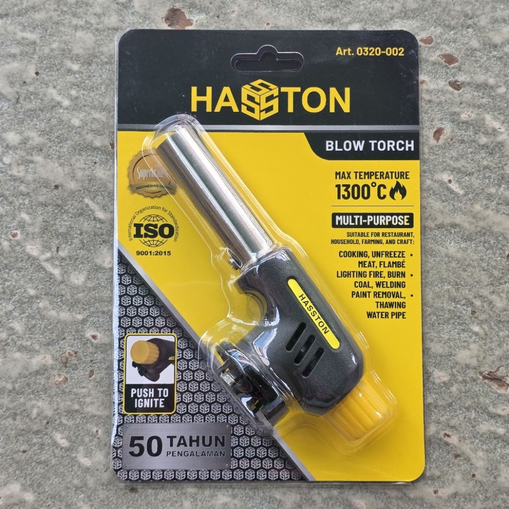 Blow Lamp Torch Portable Semprotan Api Gas Hasston Kepala Gas kompor