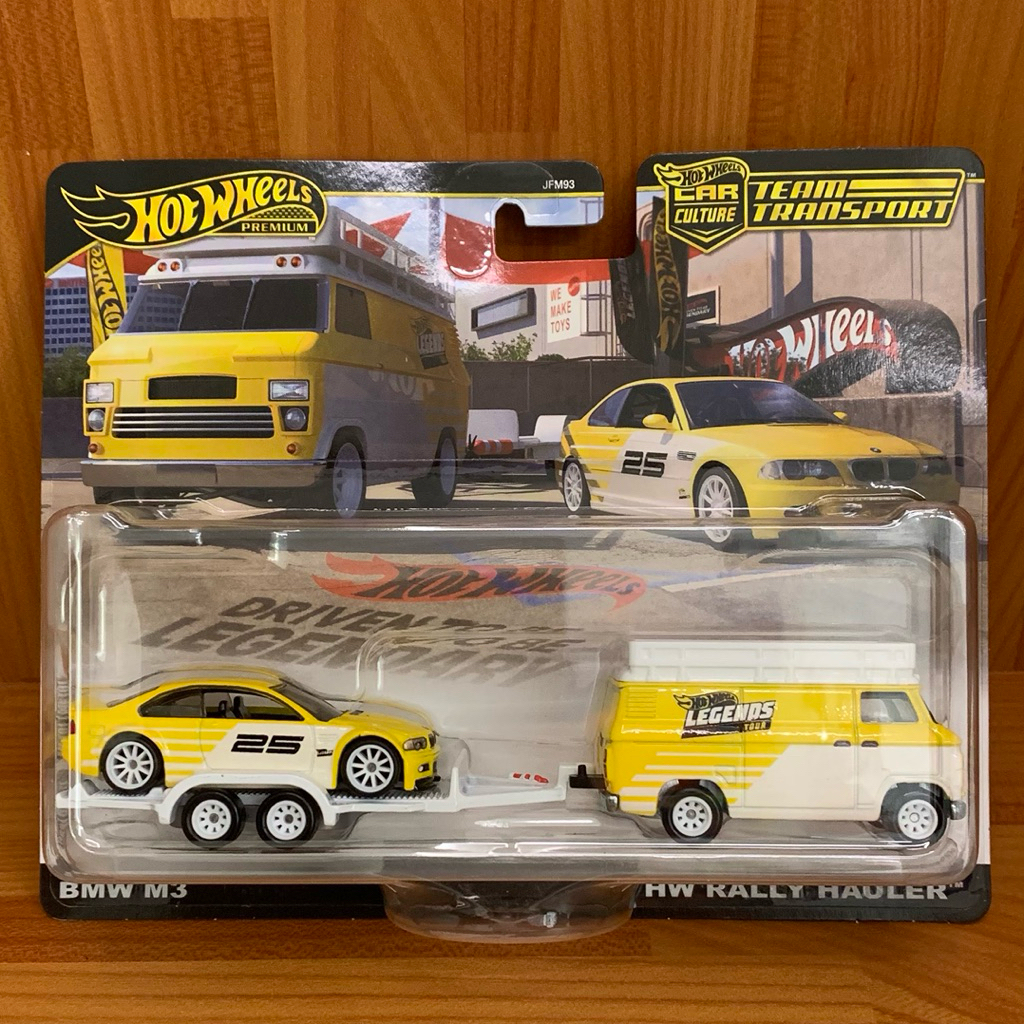 hot wheels premium team transport bmw m3