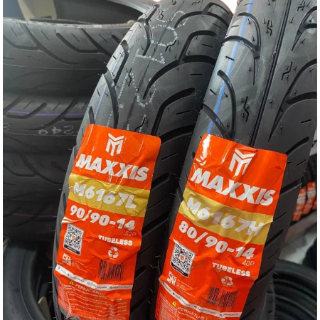 BAN MAXXIS M6167H M6167L Ring 14 80 90 90 90 Ban Matic Set Satuan Tubeless