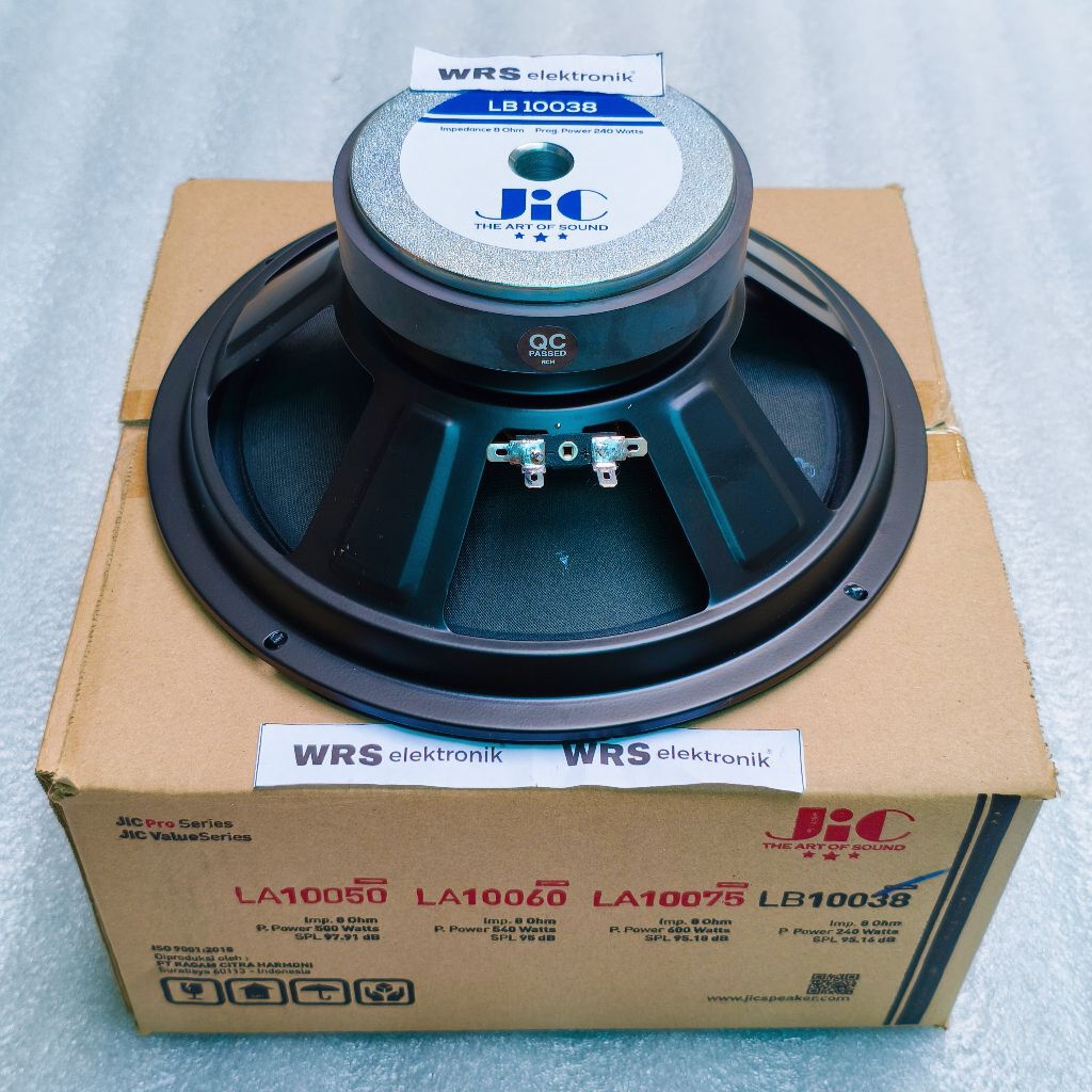 Speaker spiker 10" JIC LB 10038 impedance 8ohm 240watt