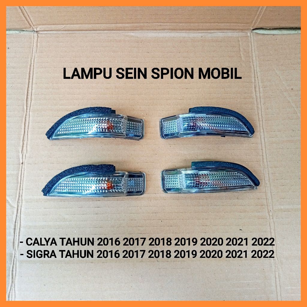 Lampu sein spion mobil Calya,sigra tahun 2016 2017 2018 2019 2020 2021 2022 lampu sein spion