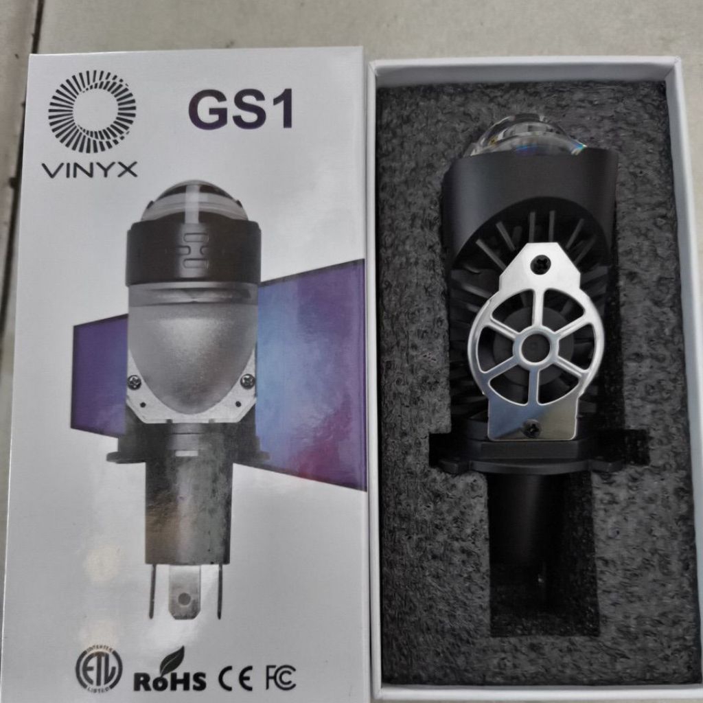 lampu utama LED projie h4 mini projector biled motor mobil