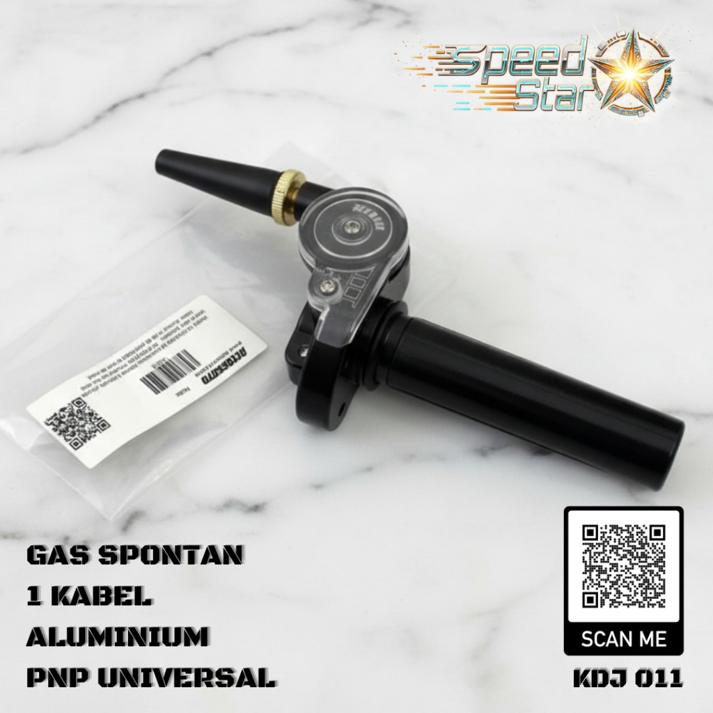 Gas Spontan ACCOSATO Accossato Import 1 Kabel Universal Semua Motor Gas Spontan Polos / Gas Kontan P