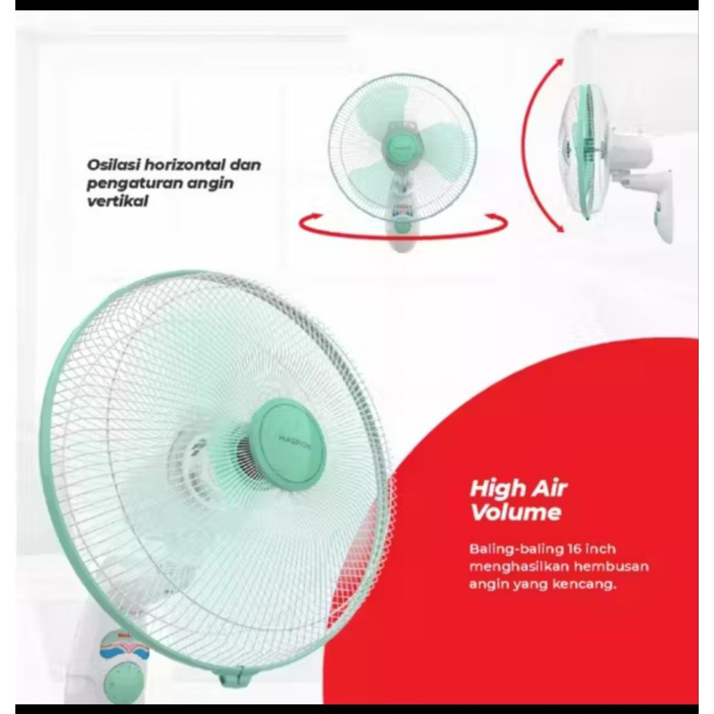 kipas dinding maspion 16 in 41k