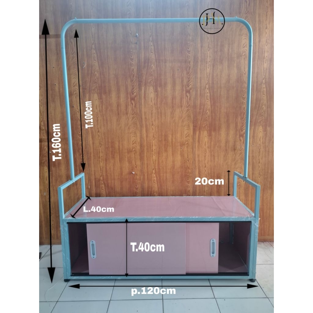 Display gawang + lemari / gawang baju / gawang  lemari / display lemari + gawang