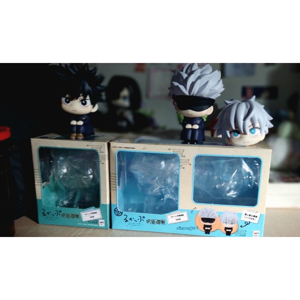 RUKAPPU LOOKUP FIGURE FUSHIGURO MEGUMI GOJO SATORU BIB WITH GIFT