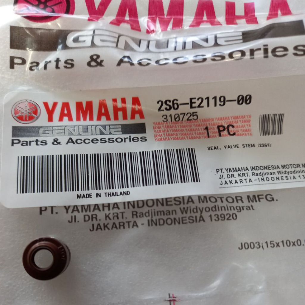 JUPITER MX 2S6 sil klep seal klep VIXION asli YAMAHA
