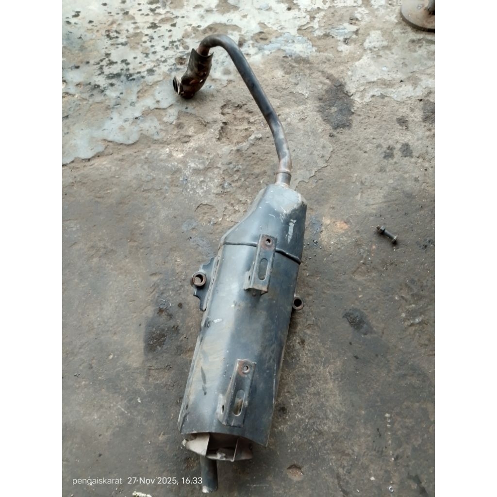 knalpot honda vario 125 vario 150 kode k60 original bekas