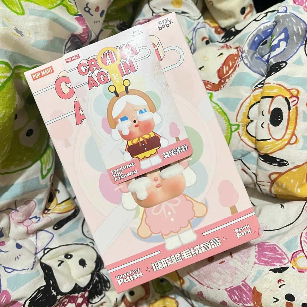 Craying Again Vinyl Face Plush Bee