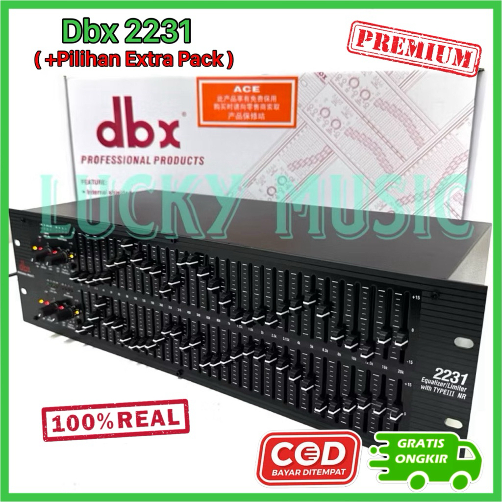 Equaliser dbx 2231 2 X 31 equalizer dbx 2231