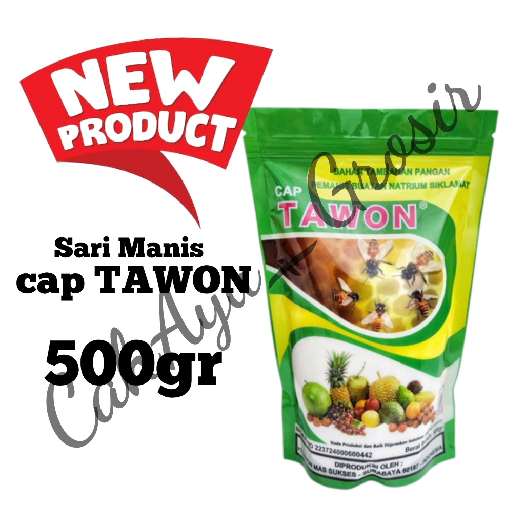 Sari Manis cap Tawon POUCH 500gr Pemanis