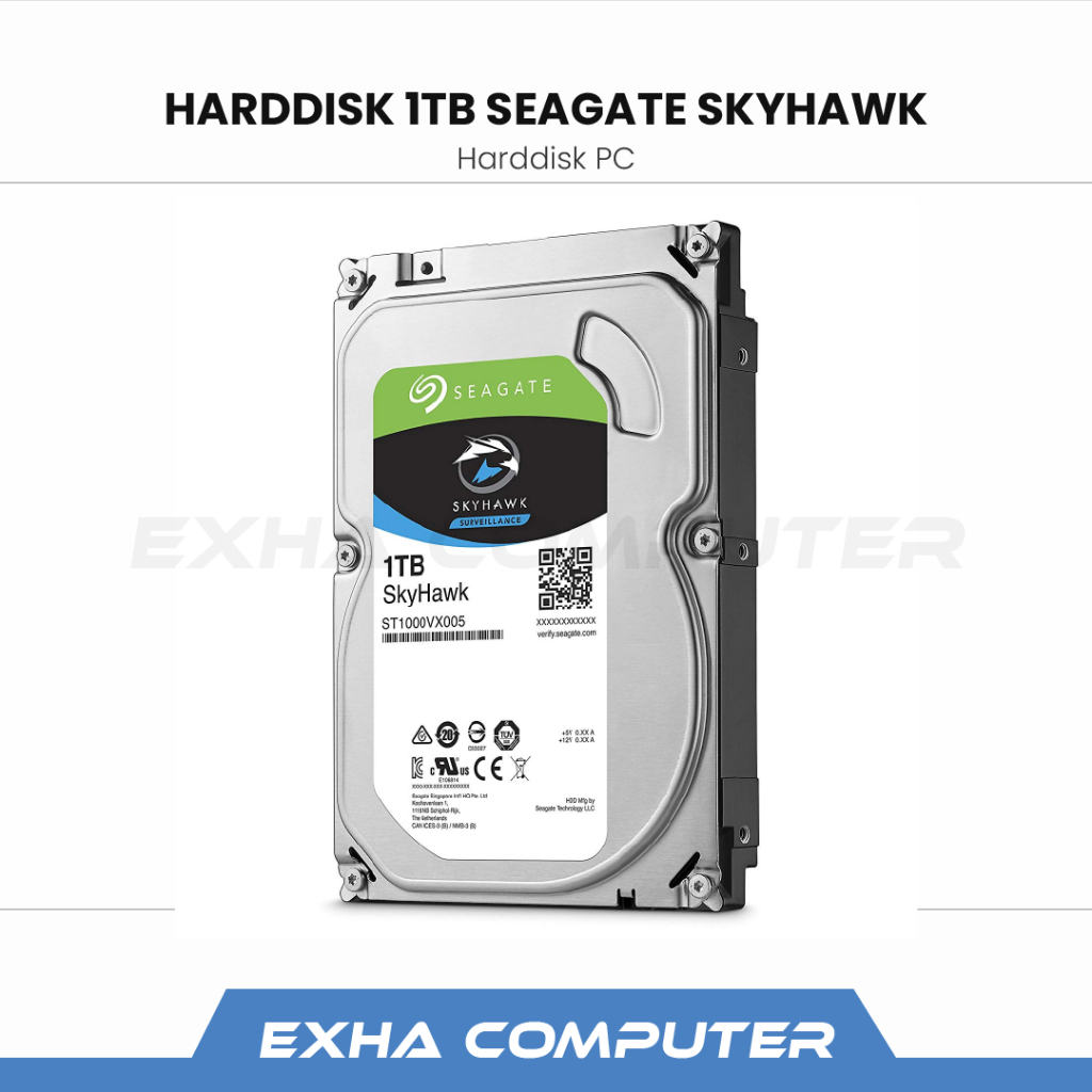 Seagate Skyhawk 1TB MFI 1 TB Ori Seagate Indonesia Khusus Untuk CCTV