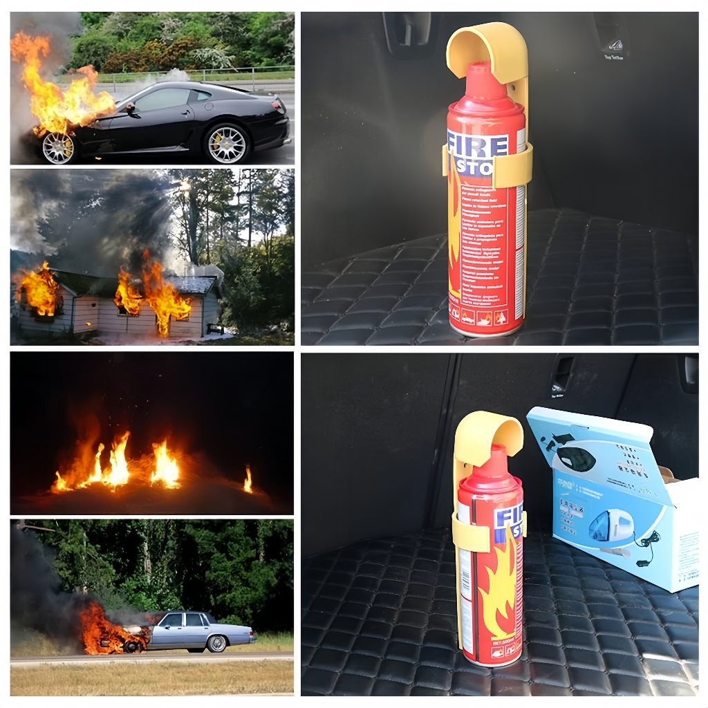 Apar Mobil Pemadam Api Semprot 500/1000Ml Alat Pemadam Kebakaran Api Ringan Mobil Dapur Rumah