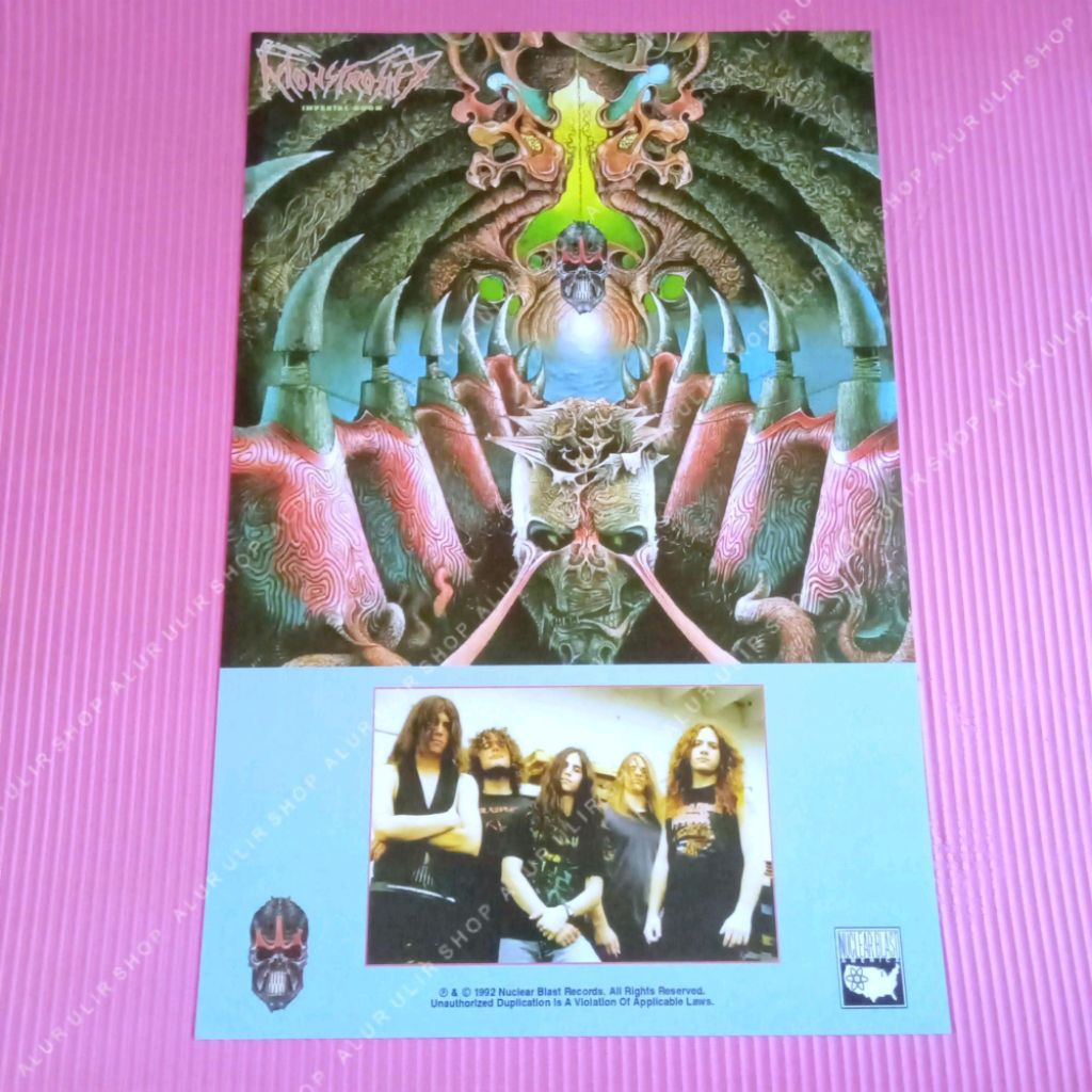 Monstrosity - Imperial Doom POSTER Ukuran 31x47 cm