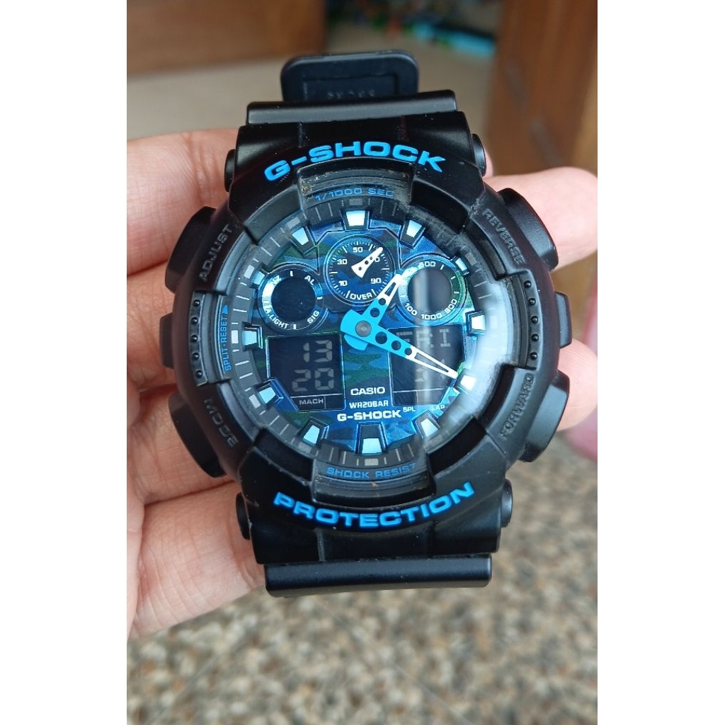 Casio G-Shock GA-100CB Second/Bekas/Preloved