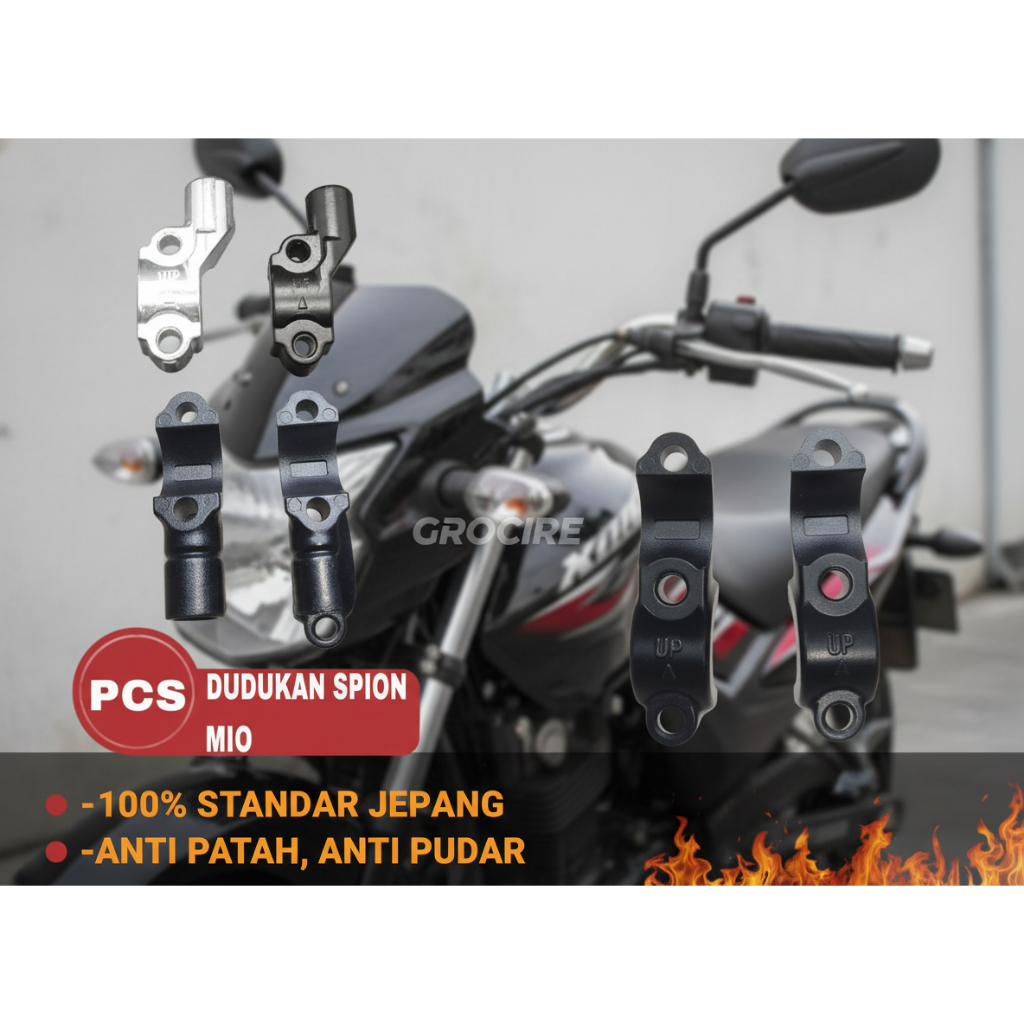 DUDUKAN KANAN SPION HANDLE MIO LAMA MIO SPORTY MIO SMILE MIO SOUL FINO KODE 5TL Kualitas Genuine Jep