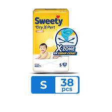 SWEETY BRONZE PANTS S38/M32/L28/XL24/XXL24 / Pampers Popok Bayi Tipe Celana Sweety Bronze Pants