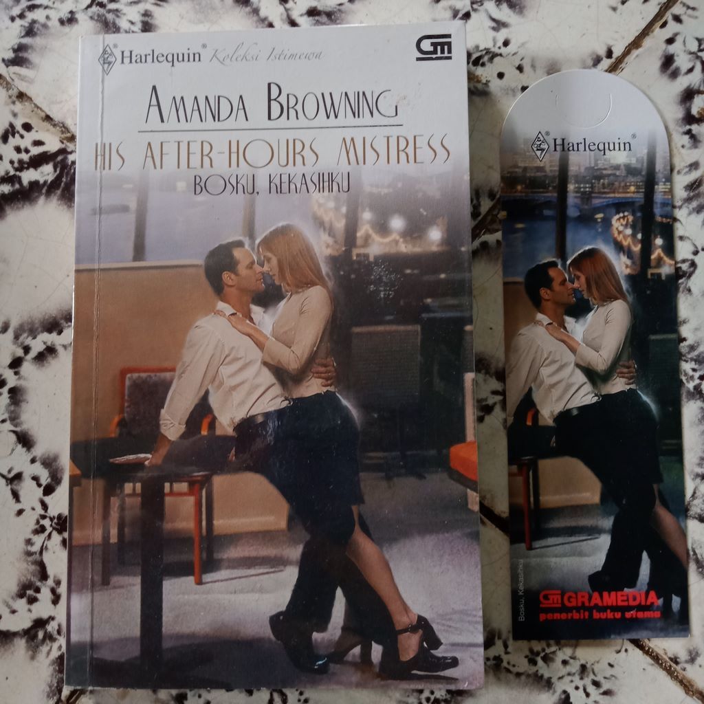 Novel Harlequin Original Bekas Romansa Dewasa (Preloved) - His After Hour Mistress by Amanda Brownin