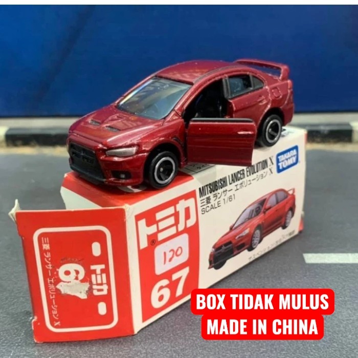 Tomica 67 Mitsubishi Lancer Evolution X