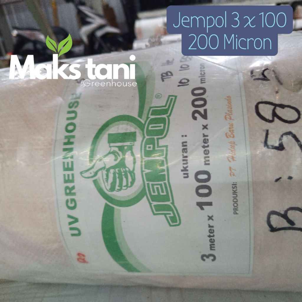 Plastik UV Jempol Lebar 3M X 100M X 200 MICRON
