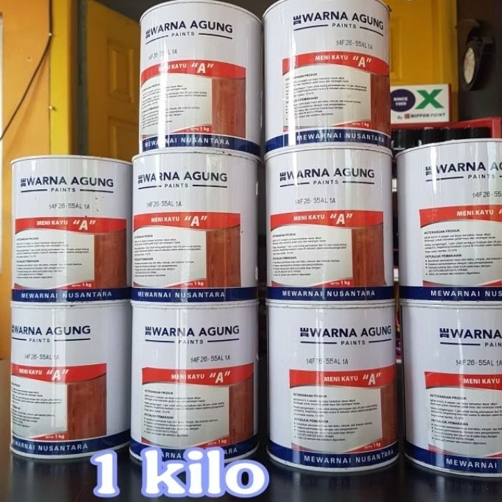 cat kayu/meni kayu/cat dasar kayu/meni besi (WAJIB BELI KAYU DI LINK KAYU)