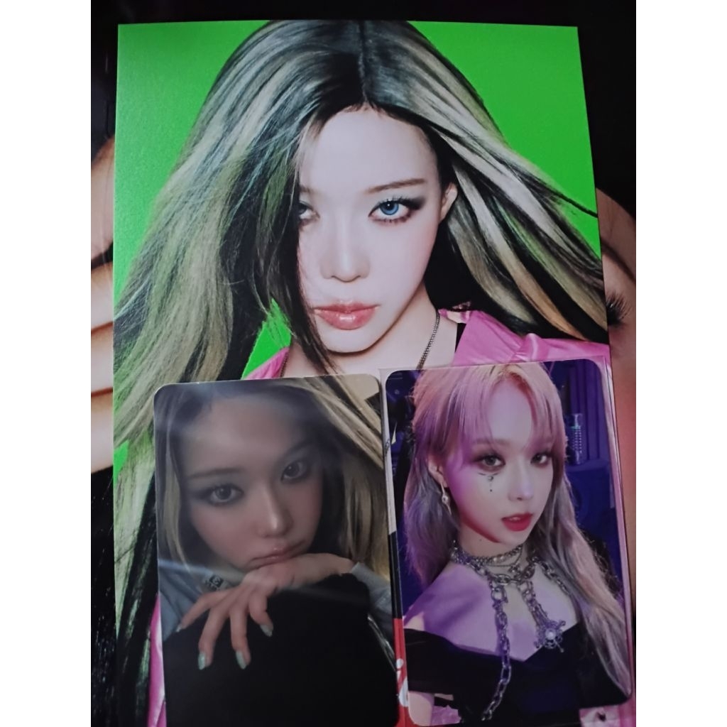 photocard pc official winter aespa digipack girls and pc postcard richman take all