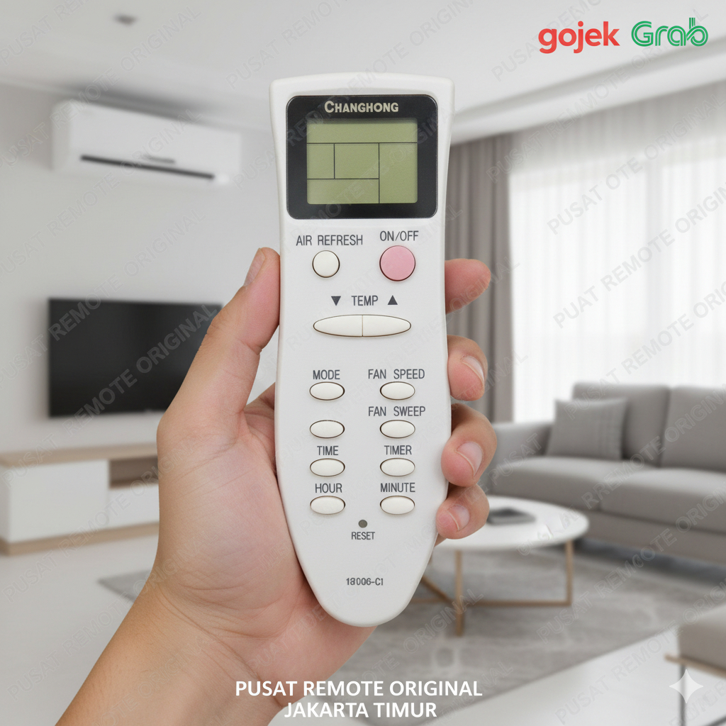 REMOTE REMOT AC CHANGHONG KK10B-C1 ORIGINAL ASLI
