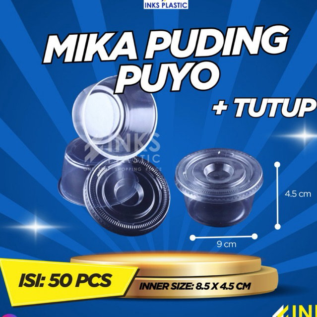 MIKA PUDING PUYO MIKA CUP PUDING AGAR