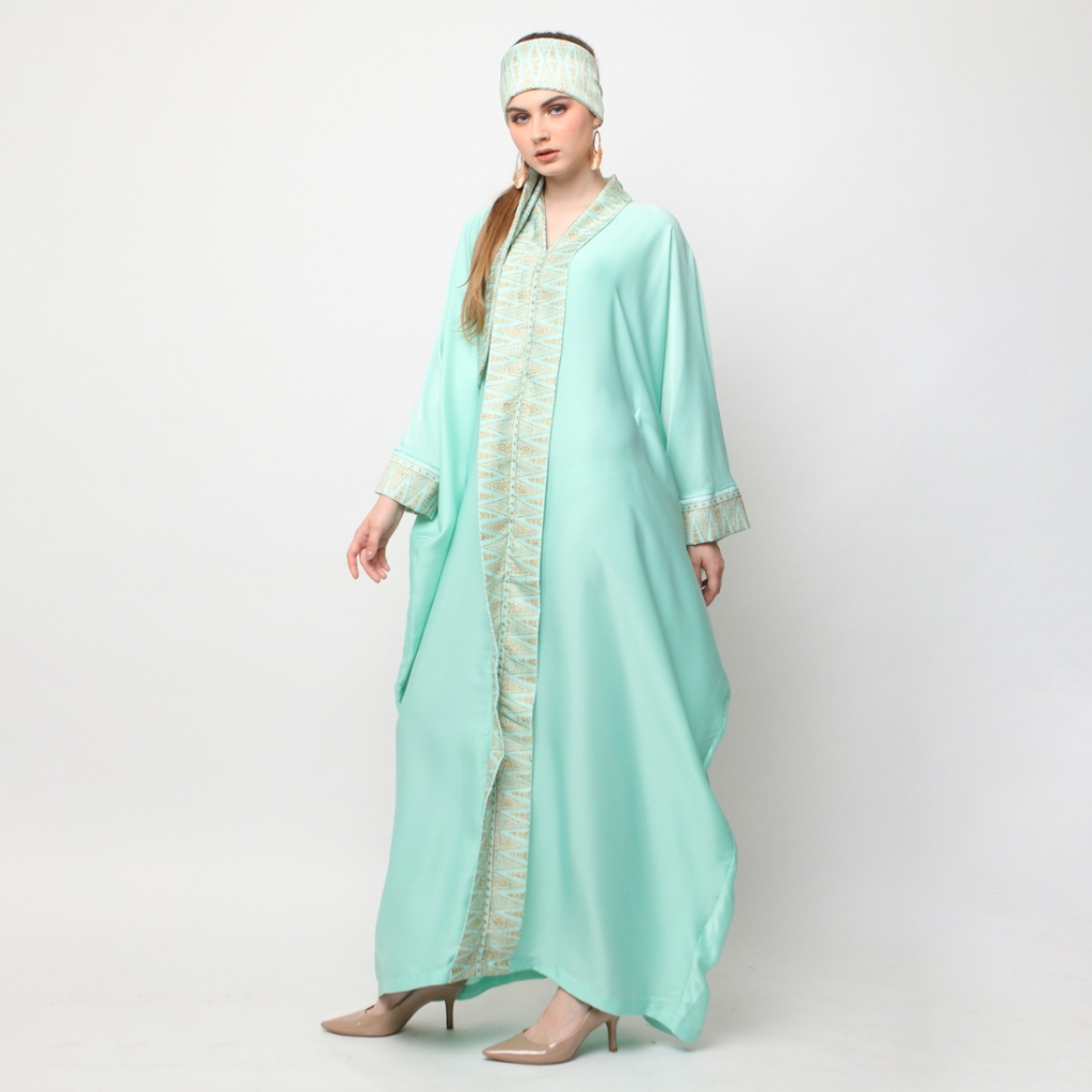 Kanzi Collection Exclusive Long Sleeve Kaftan